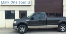 Ford F-150 with professional window tint in North Bay