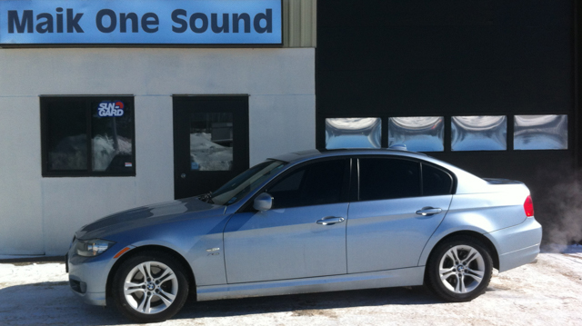 BMW with professional window tint in North Bay