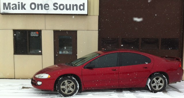 Chrysler Intrepid with professional window tint in North Bay